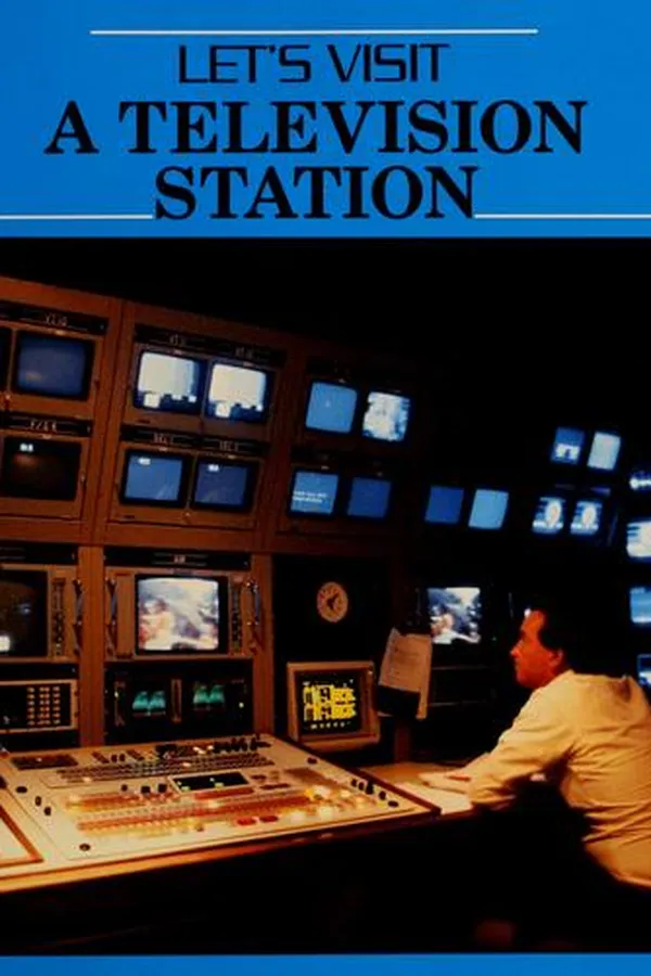 Capa de Let's visit a television station