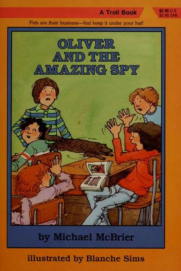 Capa de Oliver and the amazing Spy
