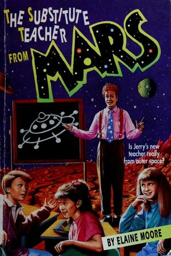 Capa de The substitute teacher from Mars