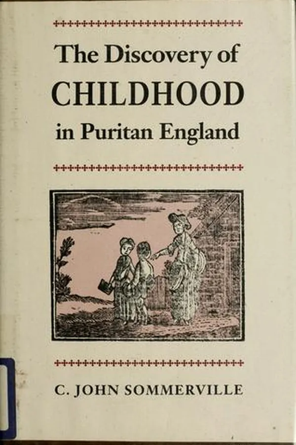 Capa de The discovery of childhood in Puritan England