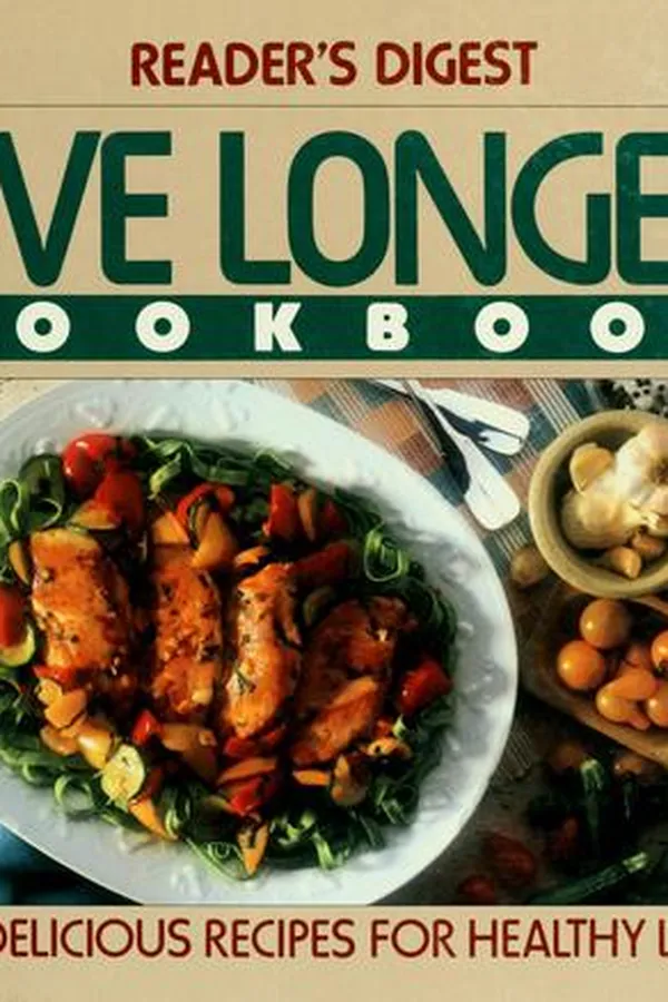Cover of Live longer cookbook