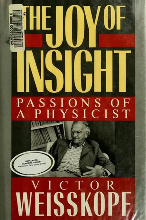 Capa de The joy of insight