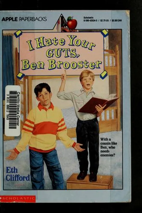 Capa de I hate your guts, Ben Brooster