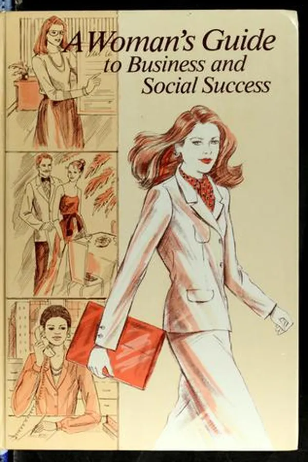 Capa de A woman's guide to business and social success