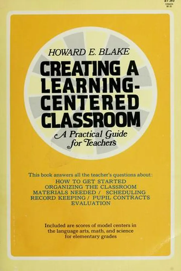 Cover of Creating a learning-centered classroom