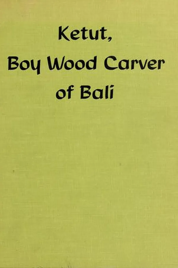 Capa de Ketut, boy wood carver of Bali