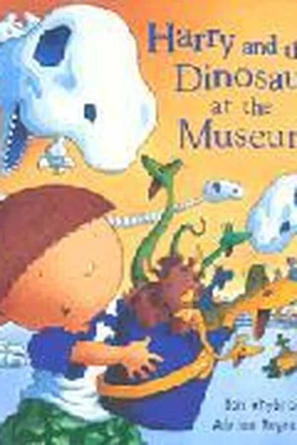 Capa de Harry and the Dinosaurs at the Museum