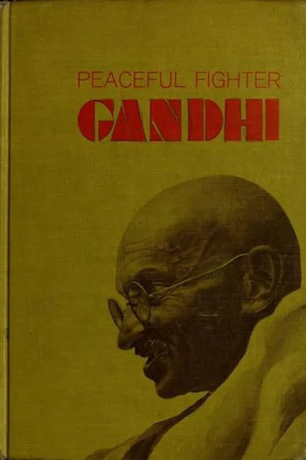 Capa de Gandhi; peaceful fighter