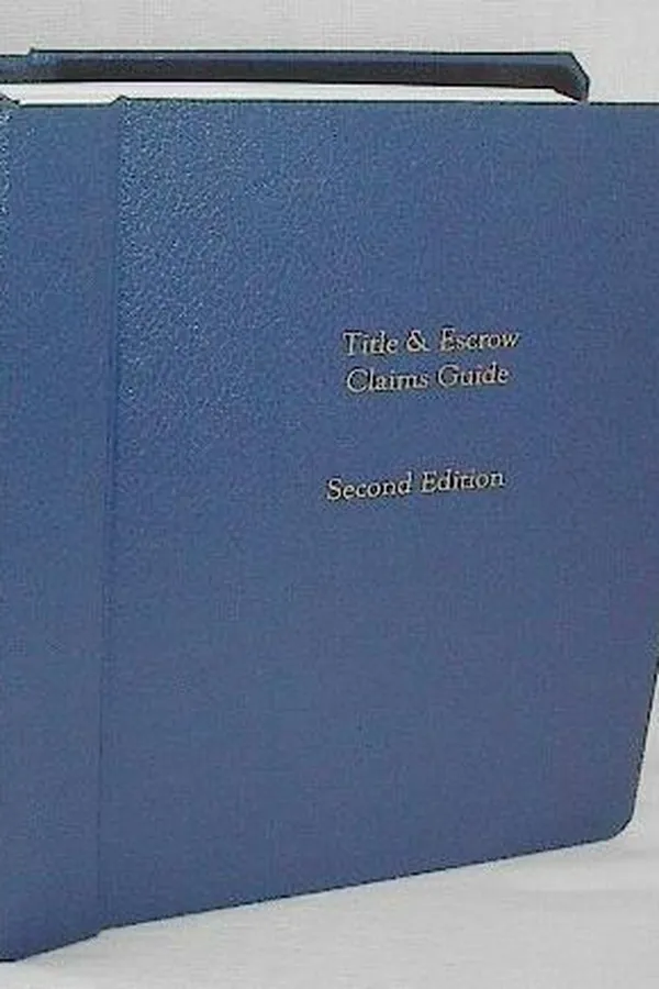 Capa de Title and escrow claims guide