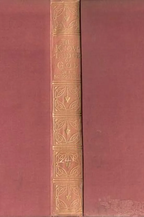 Capa de The knowledge of God
