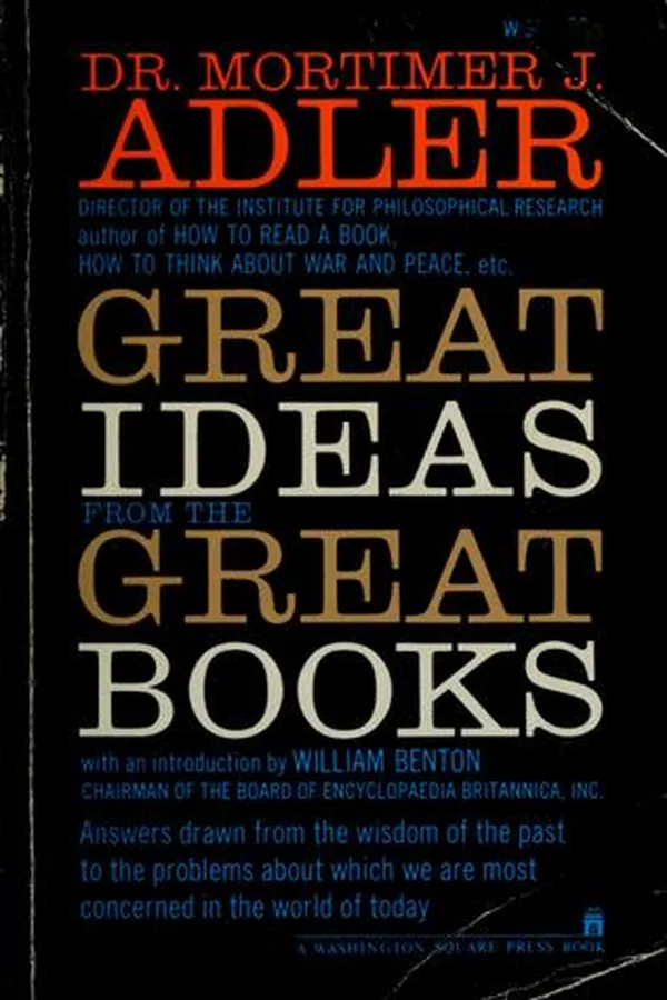 Capa de Great ideas from the great books