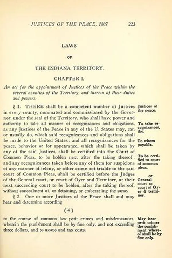 Capa de The laws of Indiana Territory 1801-1809
