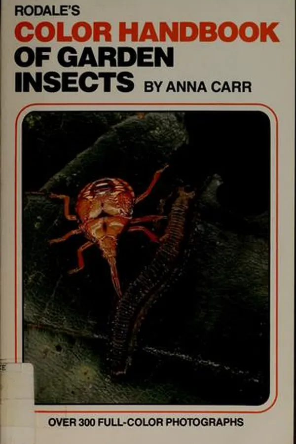 Capa de Rodale's color handbook of garden insects