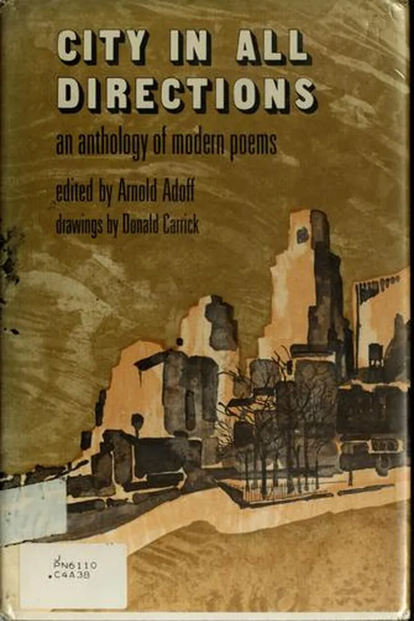 Capa de City in all directions; an anthology of modern poems
