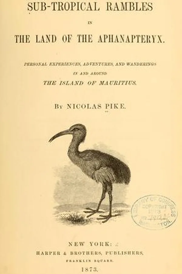 Capa de Sub-tropical rambles in the land of aphanapteryx