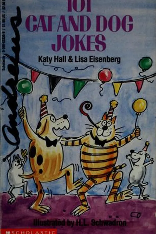 Capa de 101 cat and dog jokes