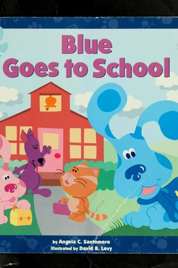 Capa de Blue Goes to School (Blue's Clues)