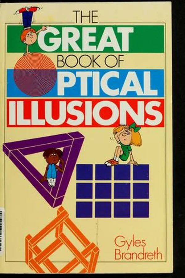 Capa de The great book of optical illusions