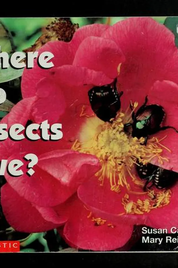 Capa de Where Do Insects Live? (Science Emergent Readers)