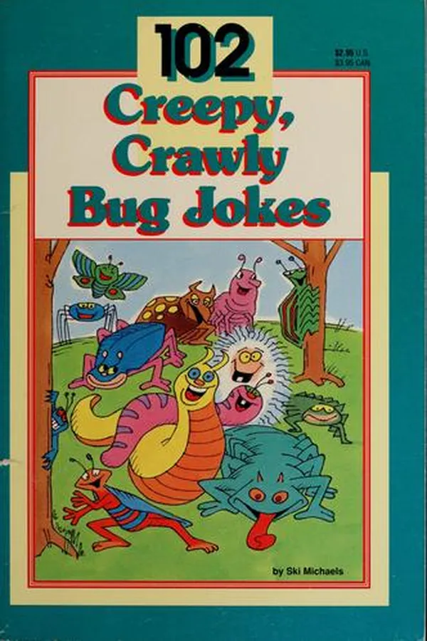 Capa de 102 creepy, crawly bug jokes
