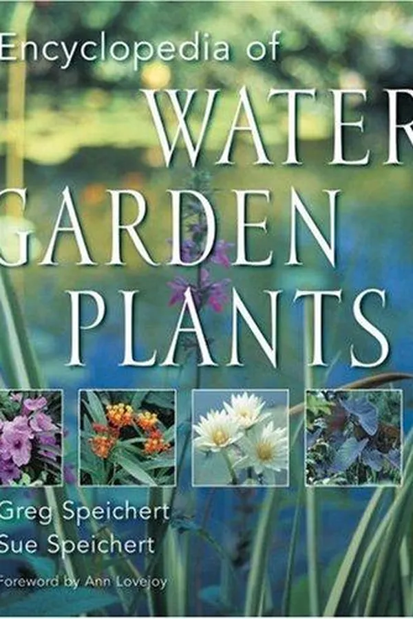 Capa de Encyclopedia of water garden plants