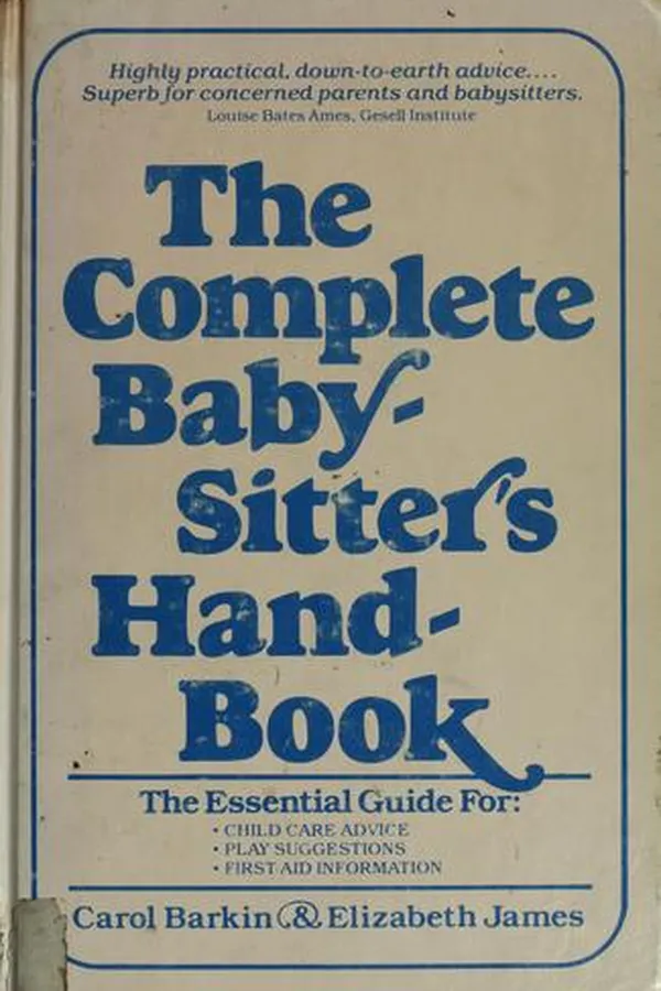 Capa de The complete babysitter's handbook