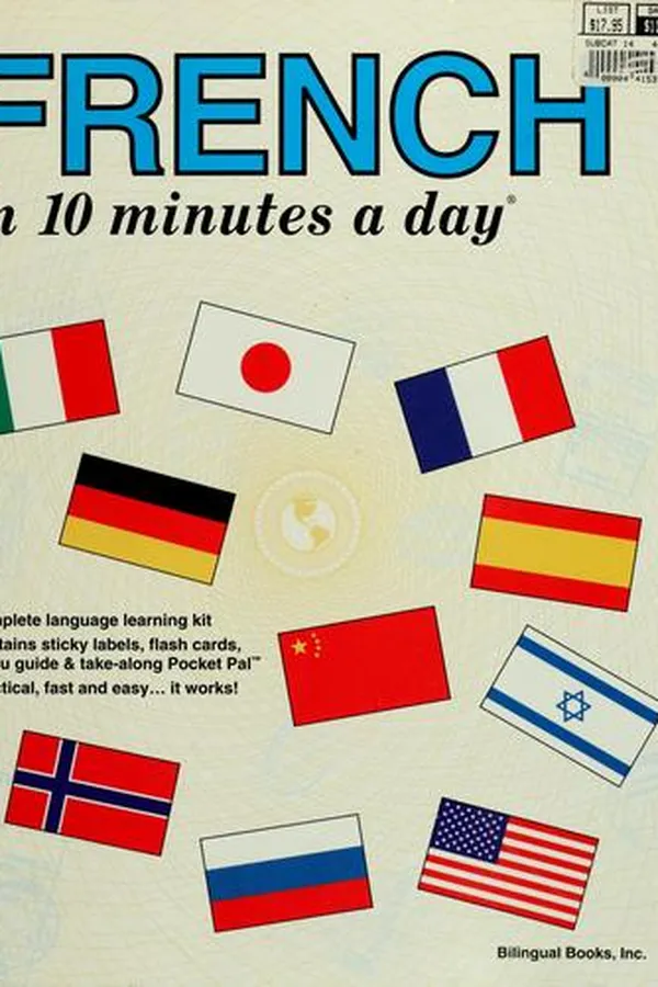 Capa de French in 10 minutes a day