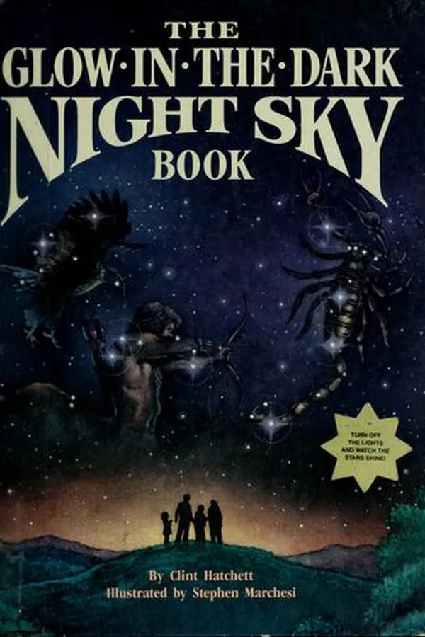 Capa de The glow-in-the-dark night sky book