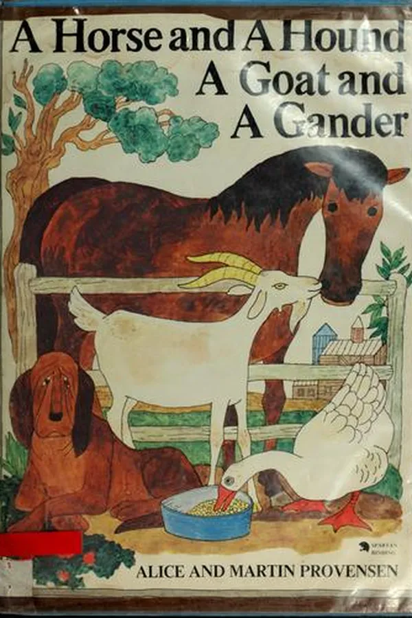 Capa de A horse and a hound, a goat and a gander