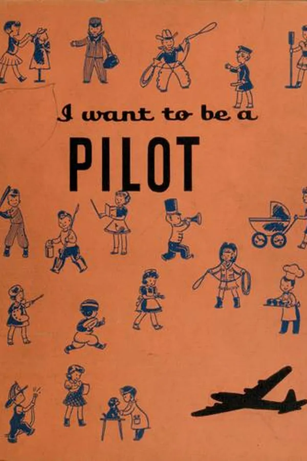 Capa de I want to be a pilot