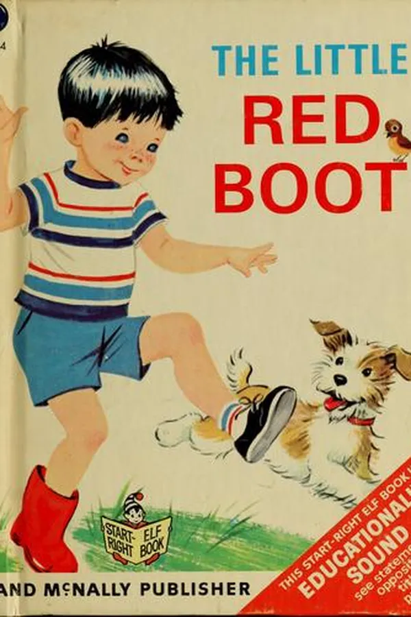 Capa de The little red boot