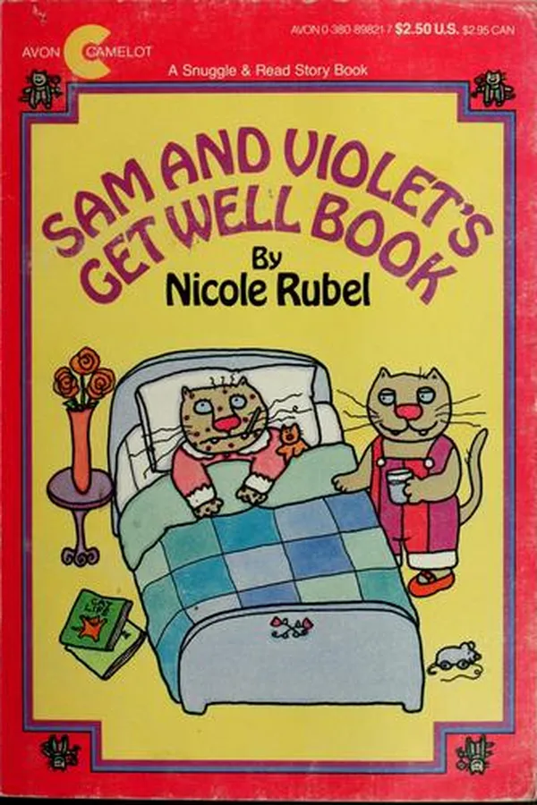 Capa de Sam and Violet's get well book