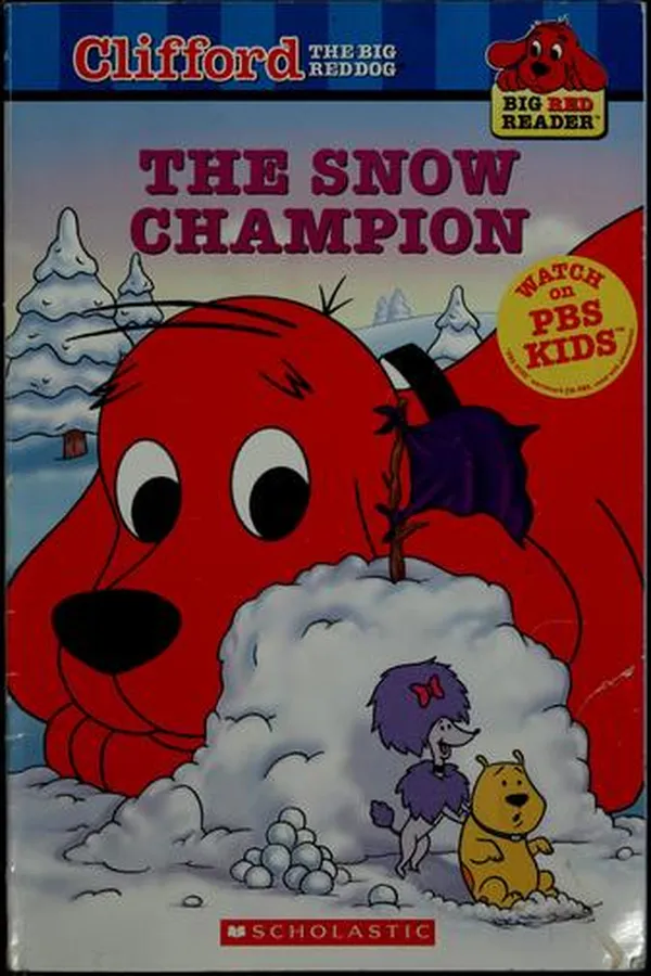 Capa de The Snow Champion (Clifford the Big Red Dog) (Big Red Reader Series)
