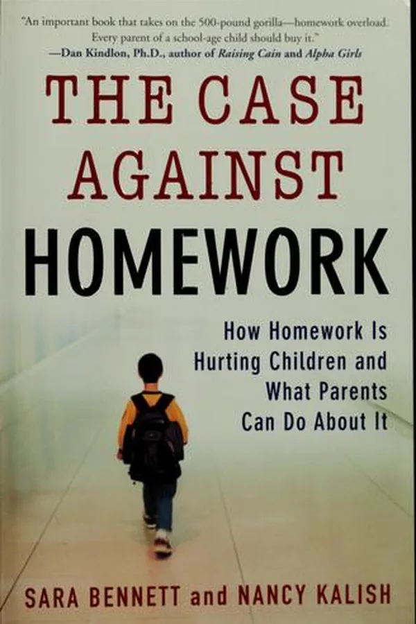 Capa de The case against homework