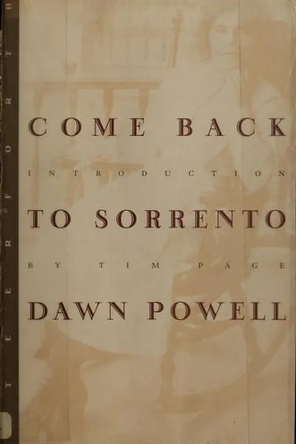 Capa de Come Back to Sorrento
