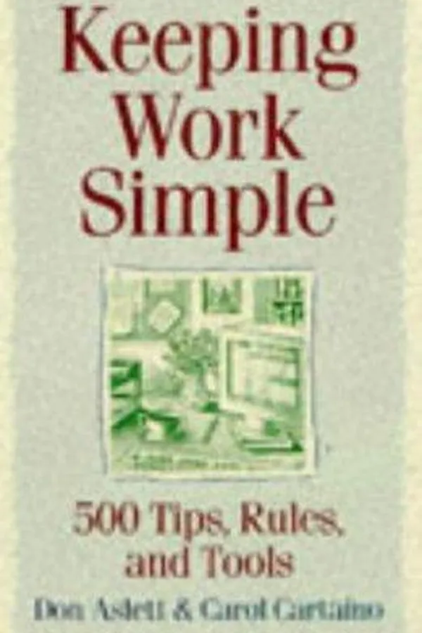 Cover of Keeping work simple