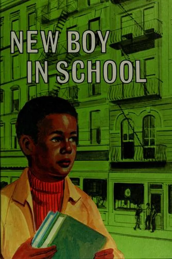 Capa de New boy in school