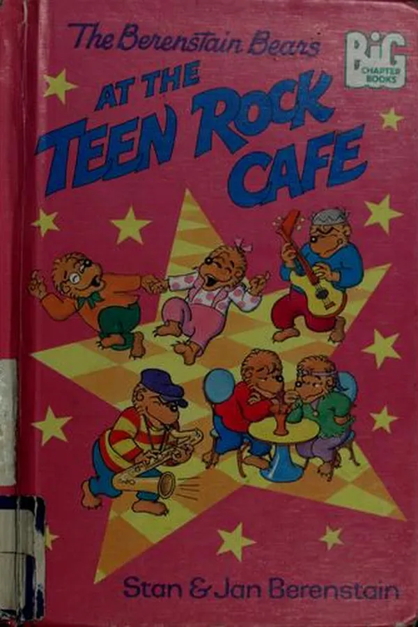 Capa de The Berenstain Bears at the Teen Rock Cafe