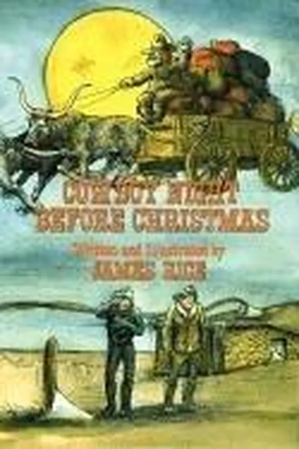 Capa de Cowboy night before Christmas