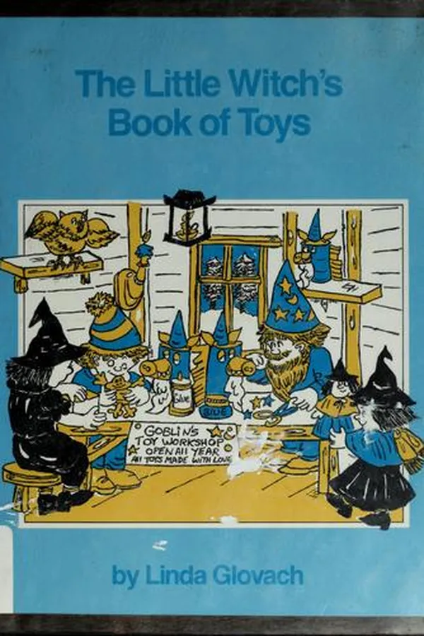 Capa de The Little Witch's book of toys