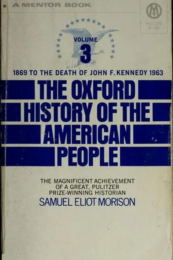 Capa de The Oxford History of the American People, Vol. 3