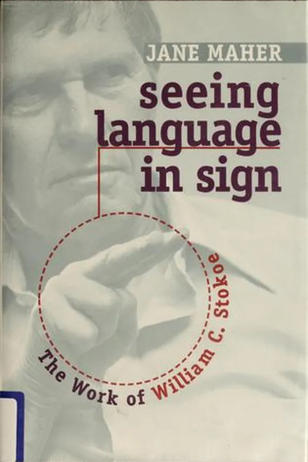 Capa de Seeing language in sign
