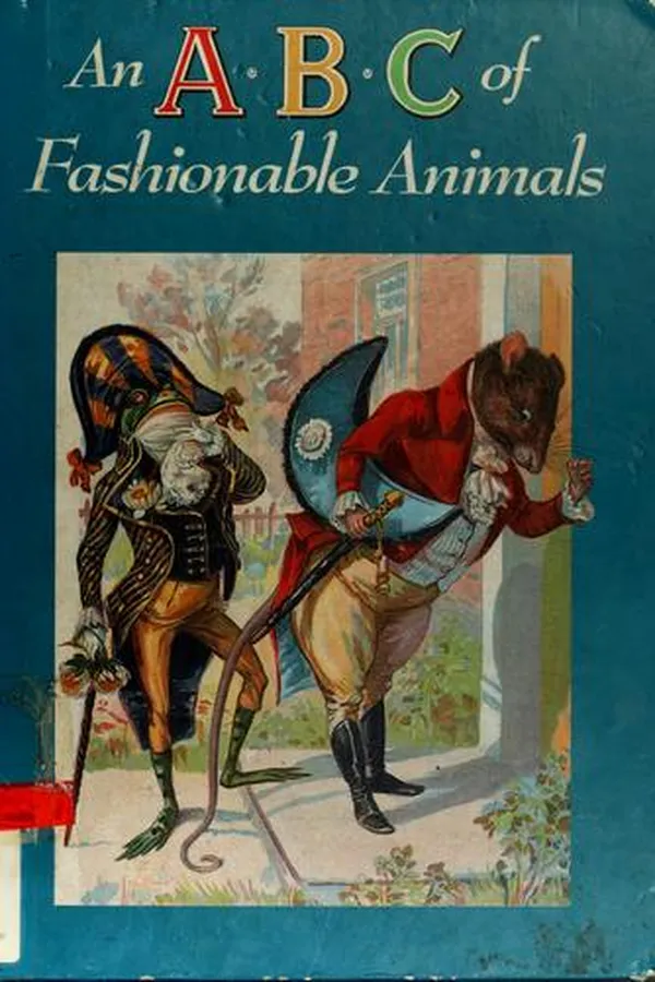 Capa de An ABC of fashionable animals