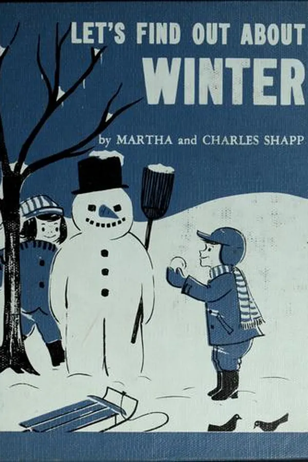 Capa de Let's find out about winter