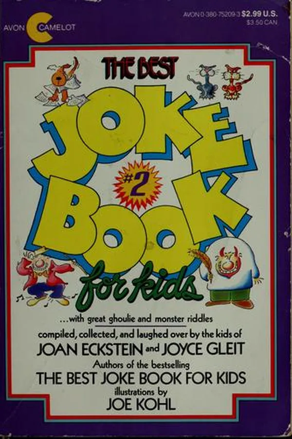 Capa de The best joke book for kids #2 -- with great ghoulie and monster riddles