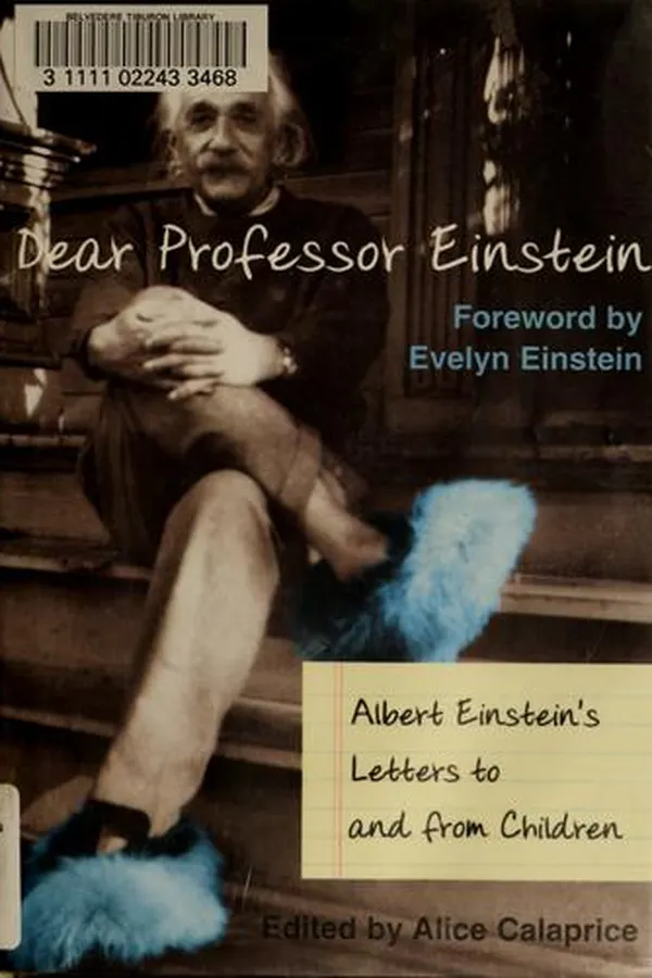 Capa de Dear Professor Einstein