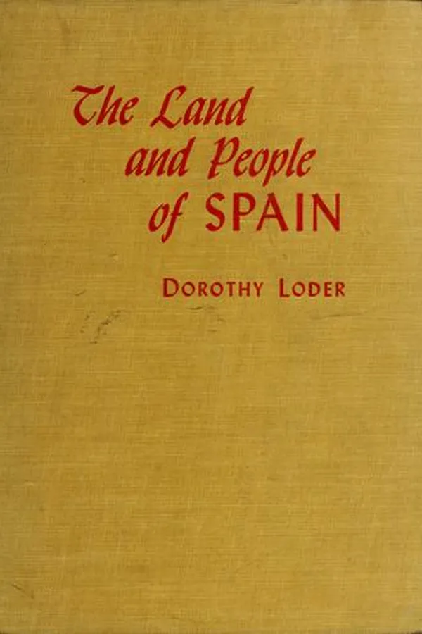Capa de The land and people of Spain