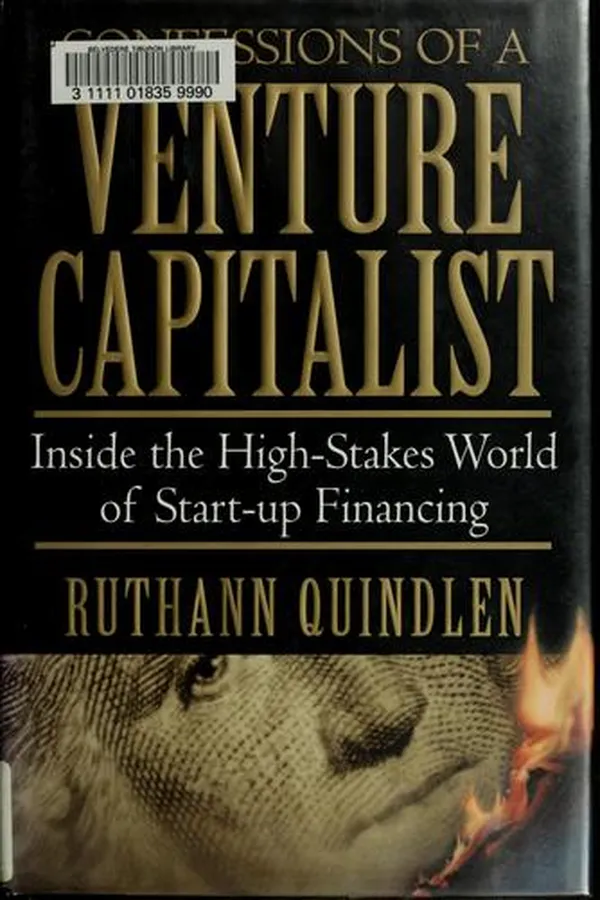 Capa de Confessions of a venture capitalist