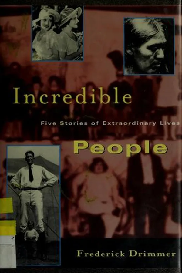 Capa de Incredible people