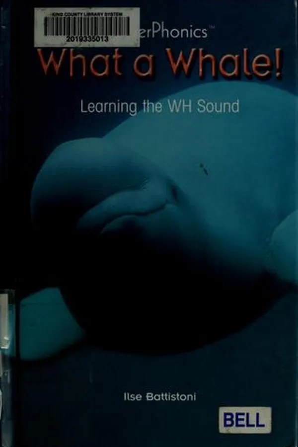 Capa de What a whale!